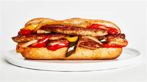 sausage-peppers-and-onions-subs-recipe-bon-apptit image