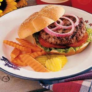grilled-hamburgers-recipe-how-to-make-it-taste-of-home image