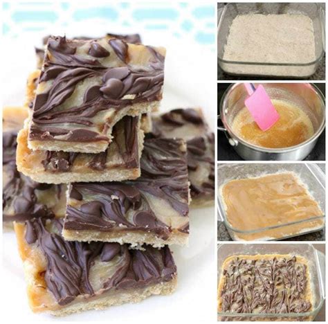 chocolate-caramel-bars-butter-with-a-side-of image