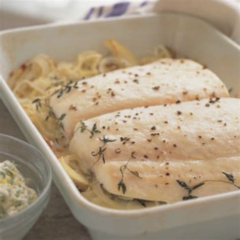 roast-halibut-with-herb-butter-williams-sonoma image