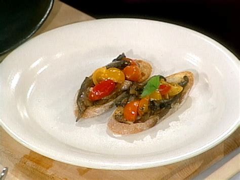 portobello-mushroom-bruschetta-recipe-food-network image