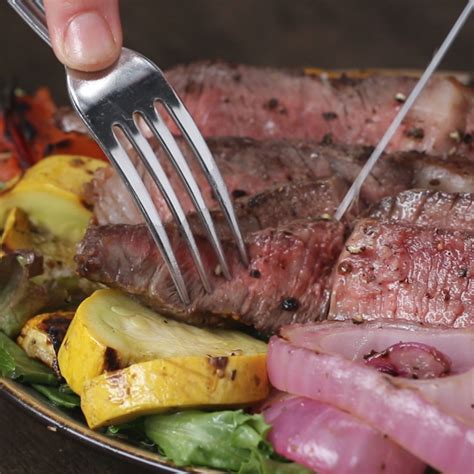 grilled-veggie-steak-salad-recipe-by-tasty image