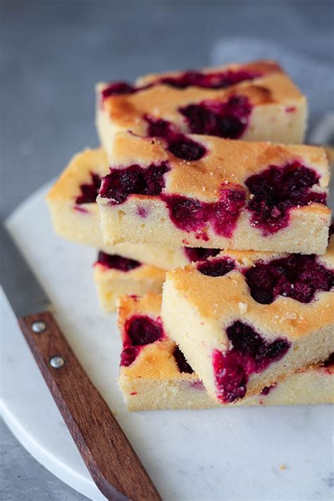 lemon-sour-cream-cake-with-raspberries image