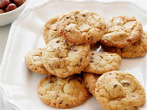 hazelnut-chocolate-chip-cookies-recipe-food-network image
