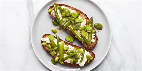 citrus-oil-marinated-asparagus-and-fava-beans-recipe-epicurious image