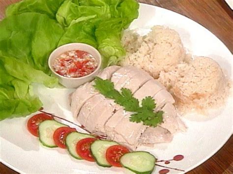 hainanese-chicken-rice-recipe-food-network image
