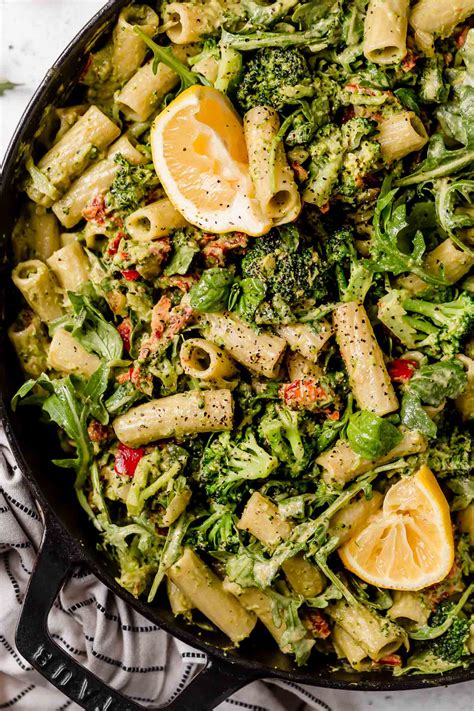 lemony-basil-creamy-vegan-pasta-25-minute-dinner image