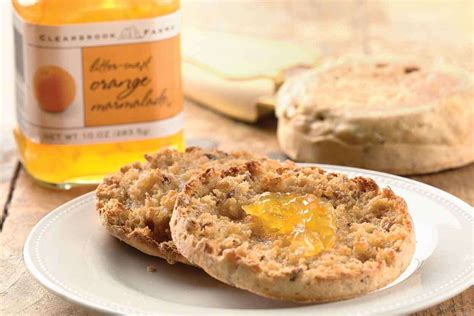 honey-wheat-english-muffins-recipe-king-arthur-baking image