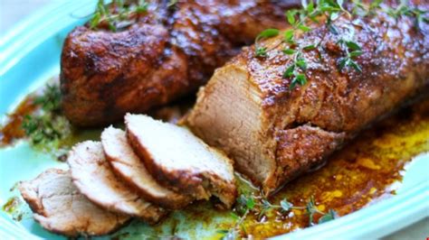grilled-pork-tenderloin-with-balsamic-honey-glaze image
