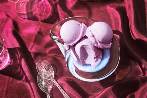 honey-lavender-ice-cream-food-wine image