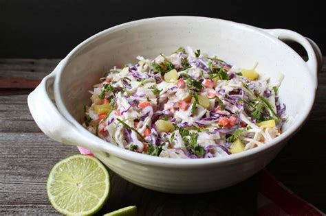 tropical-pineapple-coconut-coleslaw-dish-n-the-kitchen image