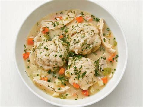 chicken-and-herb-dumplings-recipe-food-network image