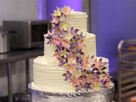 hawaiian-lei-wedding-cake-recipe-food-network image