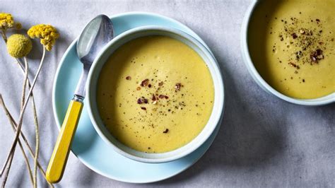 red-lentil-and-butternut-squash-soup-recipe-bbc-food image