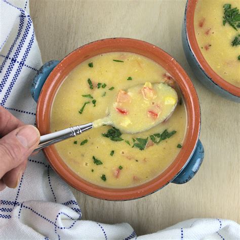 sweet-summer-corn-soup-a-gourmet-food-blog image