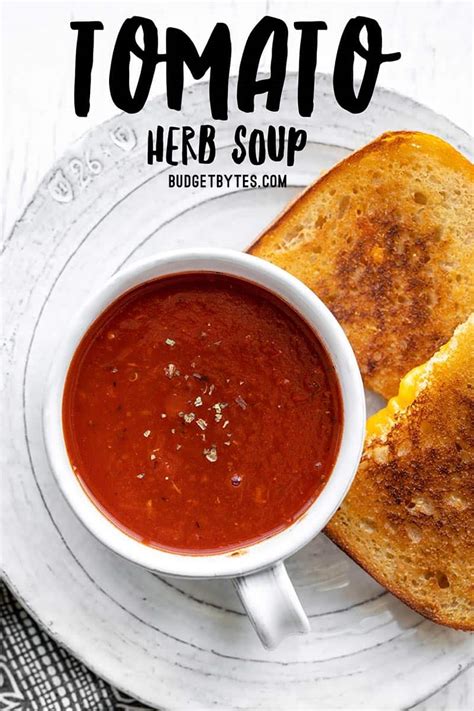 tomato-herb-soup-from-scratch-quick-easy-budget image