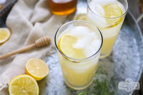 honey-lemonade-recipe-the-prairie-homestead image
