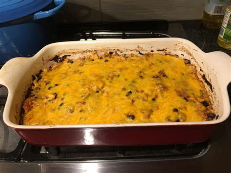mexican-beef-and-rice-casserole-allrecipes image