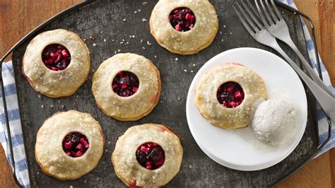 apple-cranberry-mini-pies-recipe-pillsburycom image