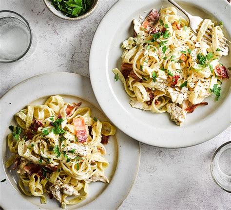 chicken-bacon-pasta-recipe-bbc-good-food image