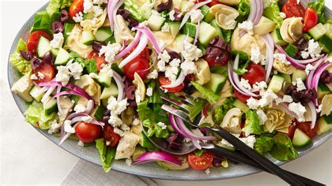 mediterranean-layered-salad-recipe-bettycrockercom image