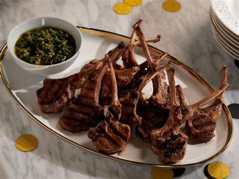 lamb-chops-with-mint-and-pistachio-salsa-verde-food image