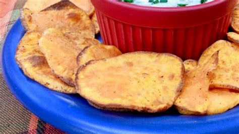 sweet-potato-chips-in-the-air-fryer-allrecipes image