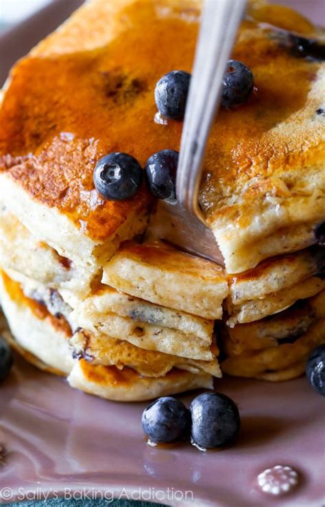whole-wheat-blueberry-pancakes-sallys-baking-addiction image