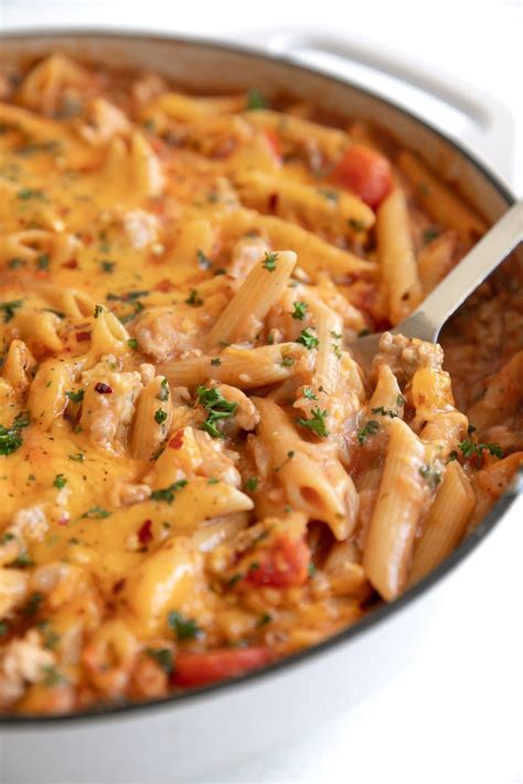 ground-turkey-pasta-recipe-the-forked-spoon image