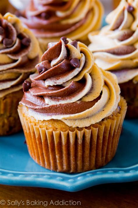 banana-cupcakes-with-chocolate-peanut-butter-frosting image