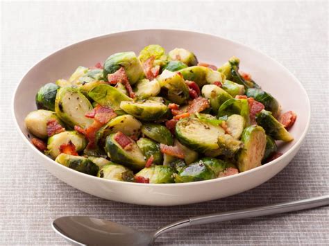 brussels-sprouts-with-bacon-recipe-rachael-ray-food image