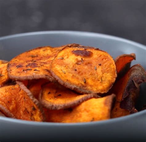 air-fryer-sweet-potato-chips-tasty-food-videos-and image