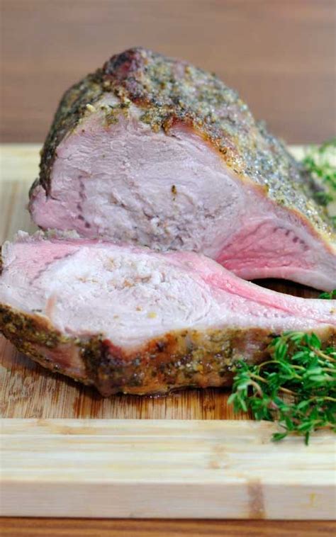 slow-roasted-pork-rib-roast-recipe-flavorite image
