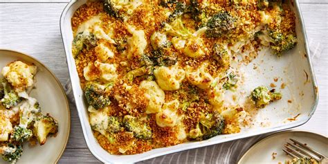 broccoli-cauliflower-casserole-recipe-eatingwell image
