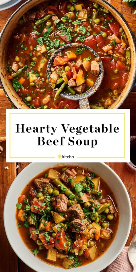 how-to-make-hearty-vegetable-beef-soup-kitchn image