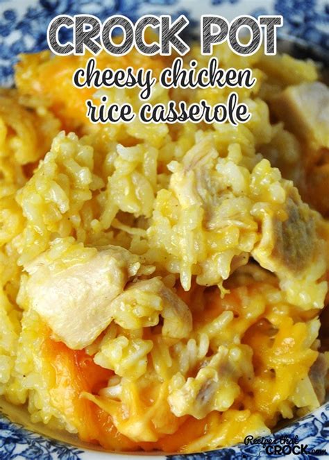 crock-pot-cheesy-chicken-rice-casserole-recipes-that image