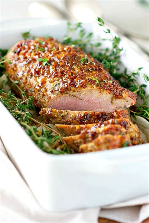 honey-dijon-roasted-pork-tenderloin image