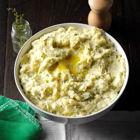 garlic-and-herb-mashed-potatoes image