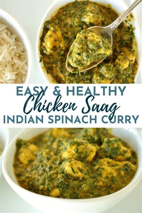 chicken-saag-indian-chicken-and-spinach-curry image