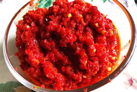 sweet-hot-cherry-pepper-relish-mostly-mediterranean image