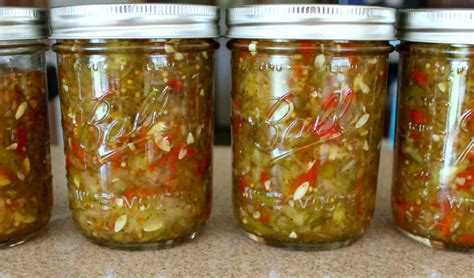 sweet-pickle-relish-canning-recipe-happy-mothering image