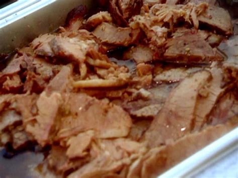 husband-and-wife-bbq-brisket-recipe-food-network image