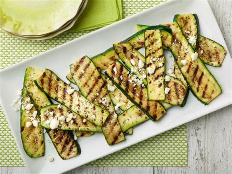 grilled-zucchini-with-herb-salt-and-feta-food-network image