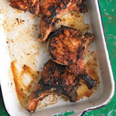 grilled-pork-chops-with-spice-paste-recipe-delish image