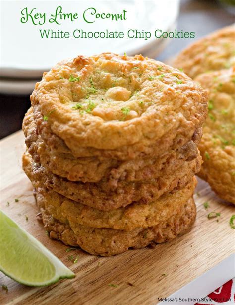 key-lime-coconut-white-chocolate-chip-cookies image
