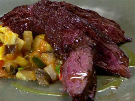 grilled-hanger-steak-recipe-anne-burrell-food-network image