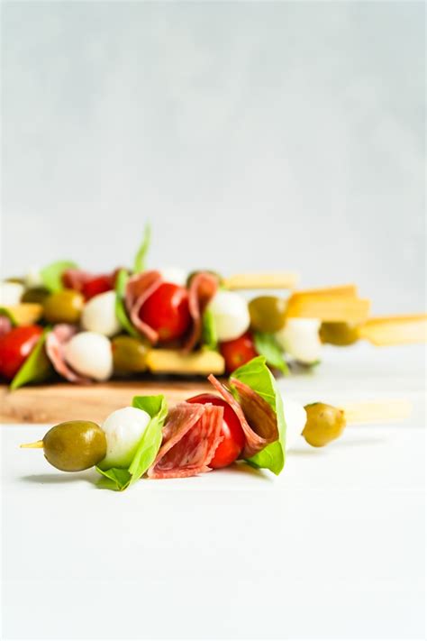 quick-and-easy-italian-appetizer-antipasto-skewers image