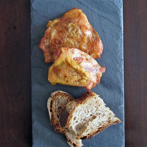 garlic-roasted-chicken-thighs-recipe-scott-hocker image