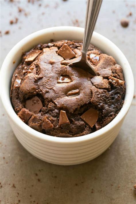 healthy-1-minute-keto-low-carb-brownie-no-eggs image