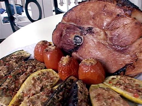 baked-ham-with-low-carb-maple-bourbon-glaze image